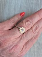 Pandora 925 zilveren ring – bloem design –15,5 mm – zgan, Ophalen of Verzenden, Dame, Zilver, Zilver