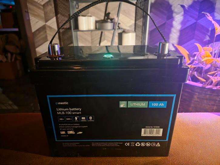 Nieuwe Mestic 100Ah Lithium Accu - Perfect voor Camper/Boot, Auto-onderdelen, Accu's en Toebehoren, Universele onderdelen, Nieuw