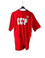 Vintage Jaren 80 CCCP Sovjet-Unie Rusland Communisme Shirt L, Kleding | Heren, T-shirts, Maat 52/54 (L), Ophalen of Verzenden