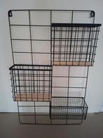 Wandrek met mandjes, Huis en Inrichting, Woonaccessoires | Wanddecoraties, Ophalen, Zo goed als nieuw