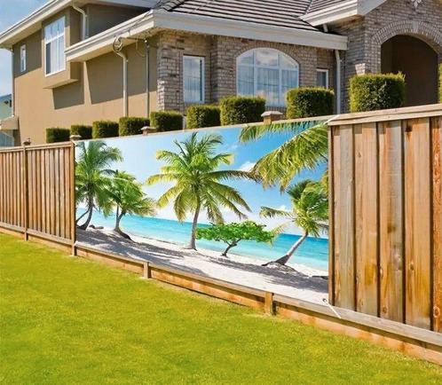 TUINDOEKEN 400 x 180 UITVERKOOP!, Tuin en Terras, Tuinwanddecoratie, Nieuw, Verzenden