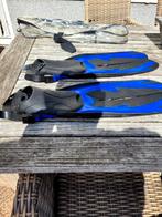 Zwemvliezen twinblades zwemvinnen Maat M 39 tm 43, Watersport en Boten, Snorkelen, Ophalen, Zo goed als nieuw, Snorkelvinnen