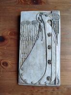 Twee mooie Art Nouveau tegels, jaren 70, Ophalen of Verzenden