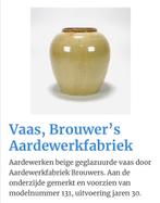 Brouwers Aardewerk vaas, Antiek en Kunst, Antiek | Keramiek en Aardewerk, Ophalen of Verzenden