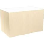 Dunicel Tafelrokken 0,72 x 4 m | Cream - Nieuw in verpakking, Ophalen, Crème, Overige typen, Nieuw