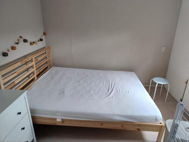 matras anna leenbakker 160x200, Huis en Inrichting, Slaapkamer | Bedden, Gebruikt, Tweepersoons, 160 cm, Hout, Ophalen