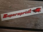 Supersprint sticker, Ophalen of Verzenden, Zo goed als nieuw
