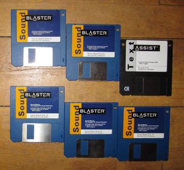 Originele Gravis Sound Blaster Driver installatie Diskettes beschikbaar voor biedingen