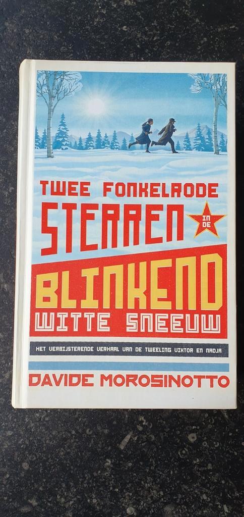 2 Fonkelrode sterren in de blinkend witte sneeuw Morosinotto, Boeken, Kinderboeken | Jeugd | 10 tot 12 jaar, Nieuw, Fictie, Ophalen of Verzenden