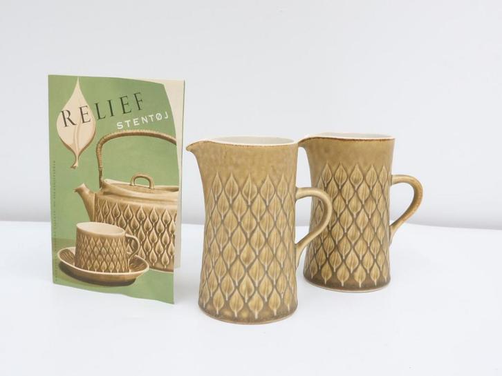 Vintage melkkan Jens Quistgaard voor Nissen Kronjyden, Huis en Inrichting, Keuken | Servies, Zo goed als nieuw, Compleet servies