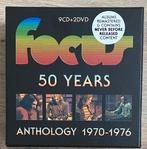 Focus 50 Years Box 9xCD 2xDVD 1970-76 als nieuw!!!!, Ophalen of Verzenden, Zo goed als nieuw, Poprock