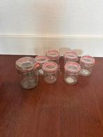 Set van 6 vintage weckpotten, Ophalen, Gebruikt
