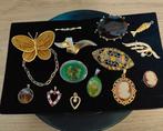 Nr 63.15 mooie sieraden. Lot, Ophalen of Verzenden, Overige materialen, Overige typen