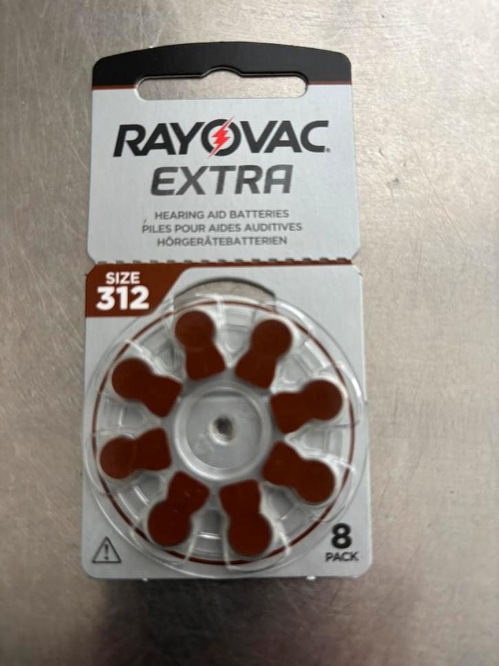 Rayovac 312 batterijen (nieuw!!), Audio, Tv en Foto, Accu's en Batterijen, Nieuw, Ophalen of Verzenden