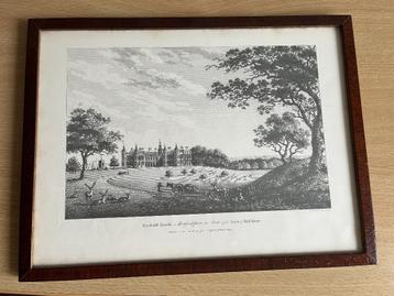 Gravure Hatfield House in Hertfordshire, W. Watts beschikbaar voor biedingen