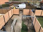 Hout-Beton Schutting v.a. €110 p/m incl plaatsen., Tuin en Terras, Ophalen of Verzenden, Zo goed als nieuw, Minder dan 3 meter