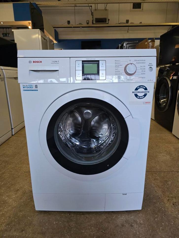 Bosch Logixx Varioperfect wasmachine | 8 kilo | Garantie 🔥, Witgoed en Apparatuur, Wasmachines, Zo goed als nieuw, Voorlader