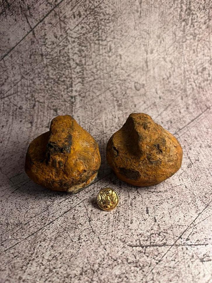 Amerikaanse ontsteker doppen en knoop ww2, Verzamelen, Militaria | Tweede Wereldoorlog, Hulzen of Bodemvondsten, Amerika, Ophalen of Verzenden