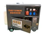 Aggregaat/generator Diesel 8500w nieuw gratis Levering, Dieselolie, Geluidgedempt, Nieuw, Ophalen of Verzenden