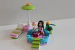 Lego Friends 3931 Emma's Zwembadje, Complete set, Ophalen of Verzenden, Lego, Zo goed als nieuw