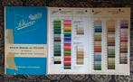 ackermann schurer vintage borduurstrengen garenkaart, Verzenden, Gebruikt, Handborduren, Patroon