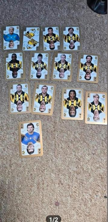Setje voetbalkaarten van vitesse uit 2012 beschikbaar voor biedingen