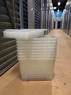 IKEA SAMLA opbergboxen met deksel - 8 stuks, Ophalen, Kunststof, Gebruikt, 50 tot 100 cm