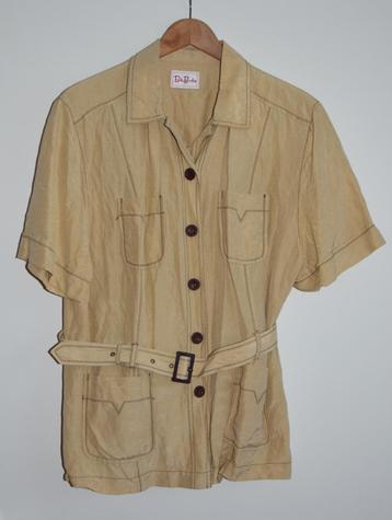 Mooi zijden jasje Betty Barclay + riem blazer maat 46 beschikbaar voor biedingen