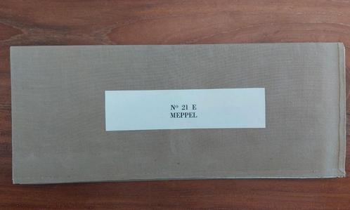 21E stafkaart uit 1964 Meppel Zwartslsuis Staphorst Rouveen, Boeken, Atlassen en Landkaarten, Zo goed als nieuw, Landkaart, Nederland
