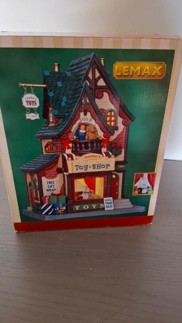 Lemax Pierre's Toy shop voor kerstdorp beschikbaar voor biedingen