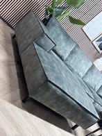 ZGAN Velvet Velours U-Bank/Hoekbank - Groen - 389cm, Huis en Inrichting, Banken | Bankstellen, Ophalen, -, Hoekbank, 300 cm of meer