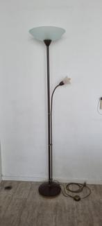 Staande vloerlamp, Huis en Inrichting, Lampen | Vloerlampen, Ophalen, Gebruikt, Metaal, 150 tot 200 cm