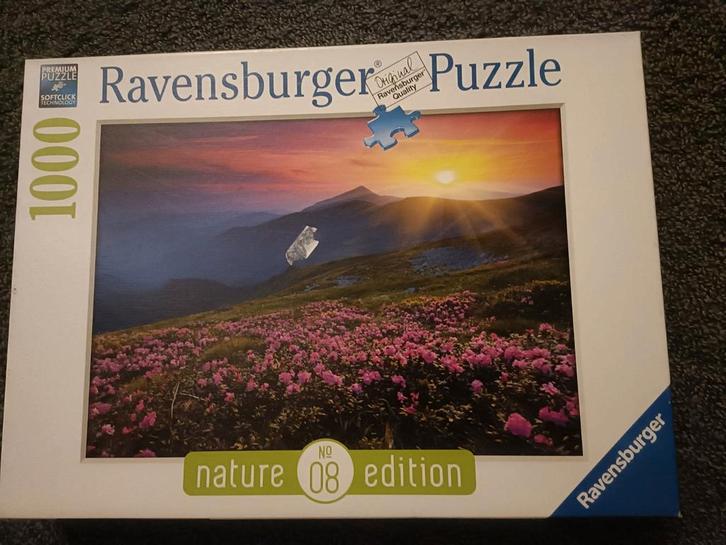 Puzzels 1000 stukjes, Hobby en Vrije tijd, Denksport en Puzzels, Zo goed als nieuw, 500 t/m 1500 stukjes, Ophalen of Verzenden