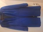 Prachtige jas van Martin visser hemels blauw,, Kleding | Dames, Grote Maten, Ophalen of Verzenden, Zo goed als nieuw, Blauw, Jas of Mantel