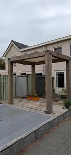 Houten Tuinpaviljoen te Koop, Tuin en Terras, Overkappingen, Ophalen of Verzenden, Gebruikt, Tuinpaviljoen