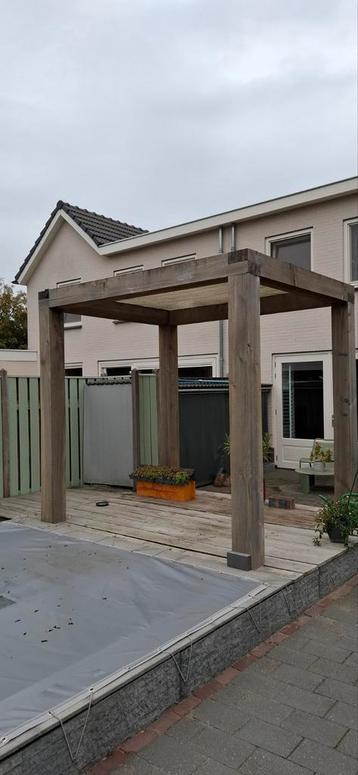 Houten Tuinpaviljoen te Koop beschikbaar voor biedingen
