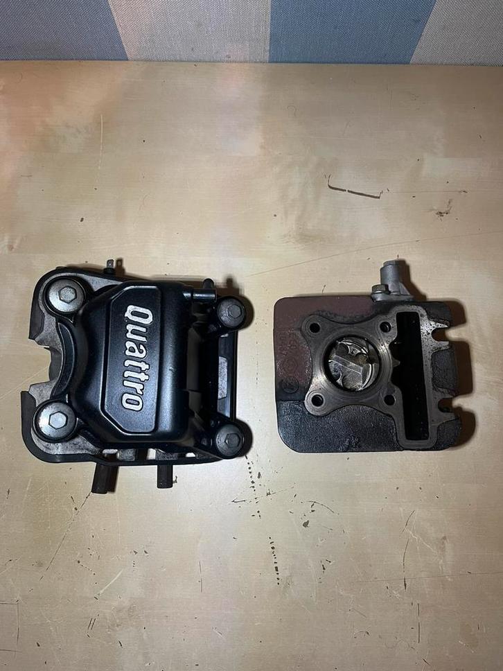 Piaggio 4v ombouwkit naar 2v, Fietsen en Brommers, Brommeronderdelen | Algemeen, Zo goed als nieuw, Blok, Ophalen