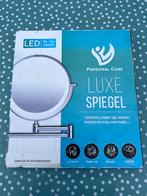 Luxe chrome scheerspiegel met verlichting - nieuw, Ophalen of Verzenden, Nieuw