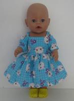 poppenkleertjes babypop born 43cm (zomersejurk ), Verzenden, Nieuw, Babypop