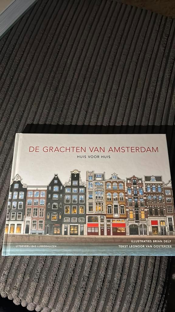 Leonoor van Oosterzee - De grachten van Amsterdam, Boeken, Geschiedenis | Stad en Regio, Zo goed als nieuw, Ophalen of Verzenden