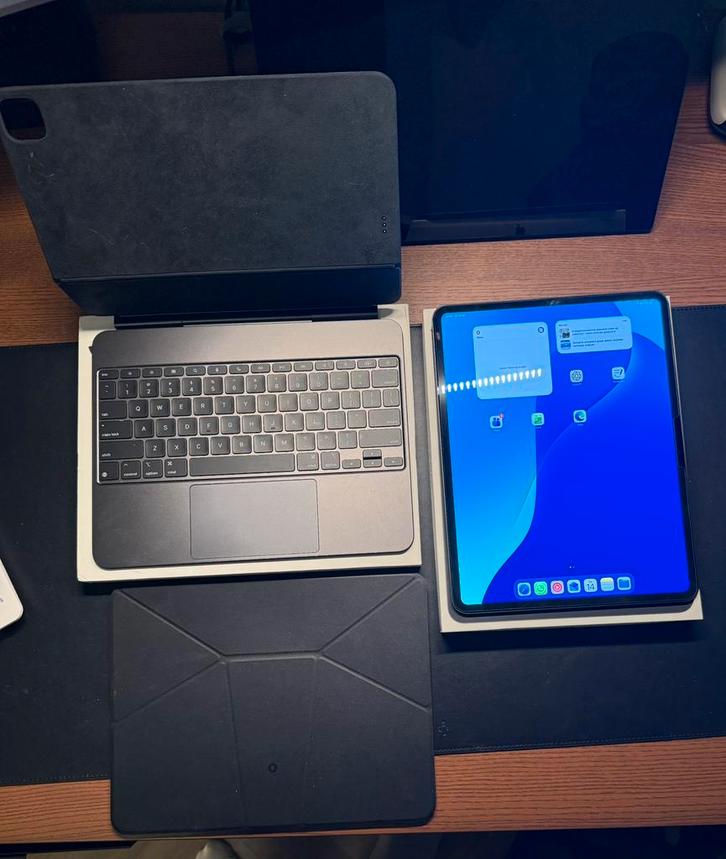 iPad Pro M5 2025 (512GB) 13 inch + Magic Keyboard + Extra’s, Computers en Software, Apple iPads, Zo goed als nieuw, Apple iPad