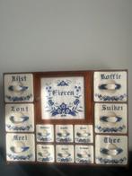 Kruidenrek -houd/ porselein (zie de foto), Ophalen of Verzenden
