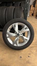 Originele set Skoda Octavia winter wielen 17 inch, Gebruikt, Banden en Velgen, 17 inch, Personenwagen