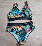 Nieuwe bikini maat XL met tropische print, Kleding | Dames, Badmode en Zwemkleding, Overige kleuren, Nieuw, Ophalen of Verzenden