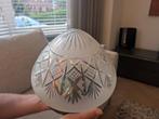 Vibtage plafond kamp Art Deco geslepen glas, Antiek en Kunst, Antiek | Lampen, Ophalen