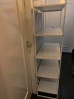 Witte metalen stellingkast, Ophalen of Verzenden, Zo goed als nieuw