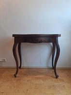 Biedermeier kaarttafel houtsnijwerk dressoir antiek poker, Antiek en Kunst, Ophalen