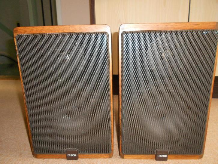 Mooie Canton Karat 20 Duitse topkwaliteit luidsprekers, Audio, Tv en Foto, Luidsprekers, Gebruikt, Front, Rear of Stereo speakers