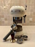 Smeg espresso apparaat + mooie tamper, Witgoed en Apparatuur, Koffiezetapparaten, Espresso apparaat, Gemalen koffie, Ophalen of Verzenden