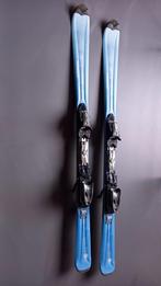 Atomic Ski's Lichtblauw met Bindingen + Stokken, Ophalen, Gebruikt, Ski's, Atomic
